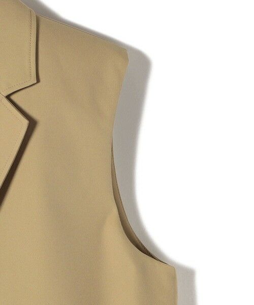 SHIPS / シップス ロング・マキシ丈ワンピース | SHIPS Colors:〈手洗い可能〉トレンチ 2WAY ジレ ワンピース | 詳細7