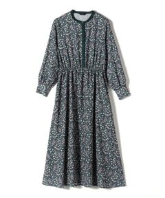 SHIPS / シップス ロング・マキシ丈ワンピース | SHIPS Colors:〈手洗い可能〉MULHOUSE フラワープリント ワンピース