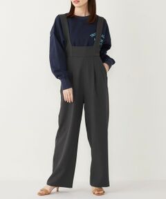 SHIPS / シップス サロペット・オールインワン | SHIPS Colors:〈洗濯機可能〉ハイウエスト サロペット