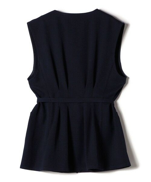 SHIPS / シップス ベスト | SHIPS Colors:〈手洗い可能〉メランジ ベルテッド ジレ | 詳細16