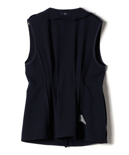 SHIPS / シップス ベスト | SHIPS Colors:〈手洗い可能〉メランジ ベルテッド ジレ | 詳細18