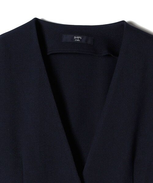 SHIPS / シップス ベスト | SHIPS Colors:〈手洗い可能〉メランジ ベルテッド ジレ | 詳細19