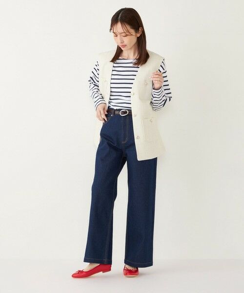 SHIPS ツイード ジレ【新品　未使用】 シップス SHIPS 〈セレモニー対応可〉【SHIPS別注