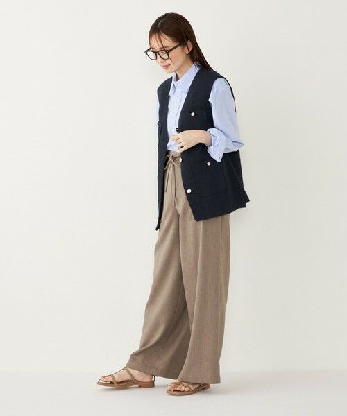 SHIPS / シップス ベスト | SHIPS Colors:ツイード Vネック ジレ2 | 詳細26