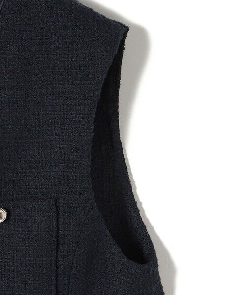 SHIPS / シップス ベスト | SHIPS Colors:ツイード Vネック ジレ2 | 詳細17