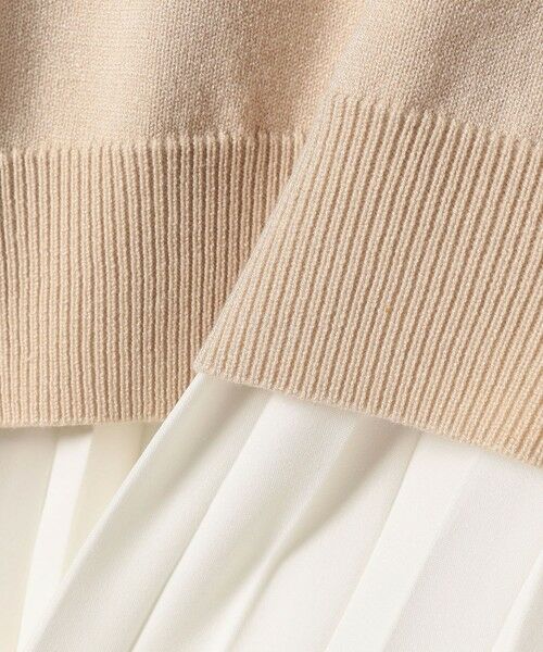 SHIPS / シップス ニット・セーター | SHIPS Colors:〈手洗い可能〉ヘムプリーツ ドッキング ニット | 詳細17