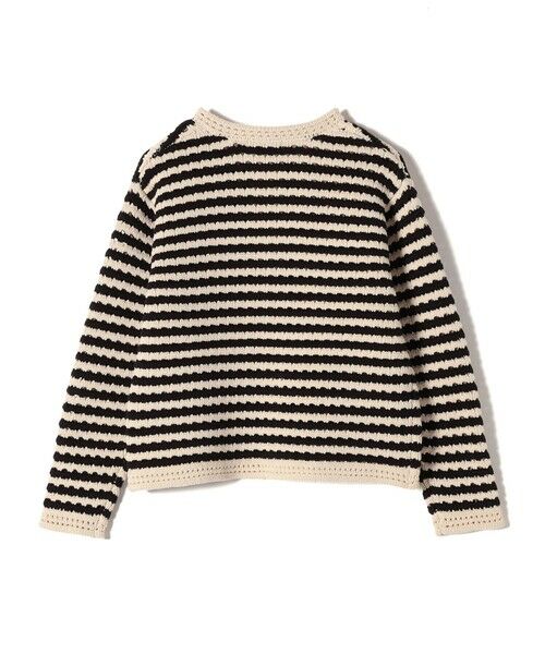 SHIPS / シップス カーディガン・ボレロ | SHIPS Colors:〈手洗い可能〉柄編み ノーカラー ニット ジャケット | 詳細2