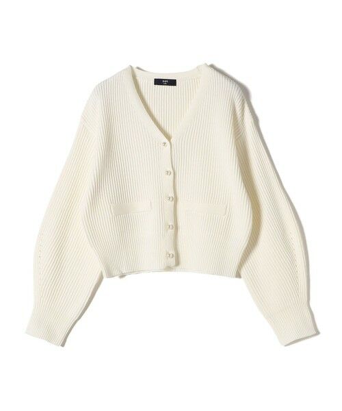 SHIPS / シップス カーディガン・ボレロ | SHIPS Colors:〈手洗い可能〉Vネック パールモチーフボタン カーディガン | 詳細1