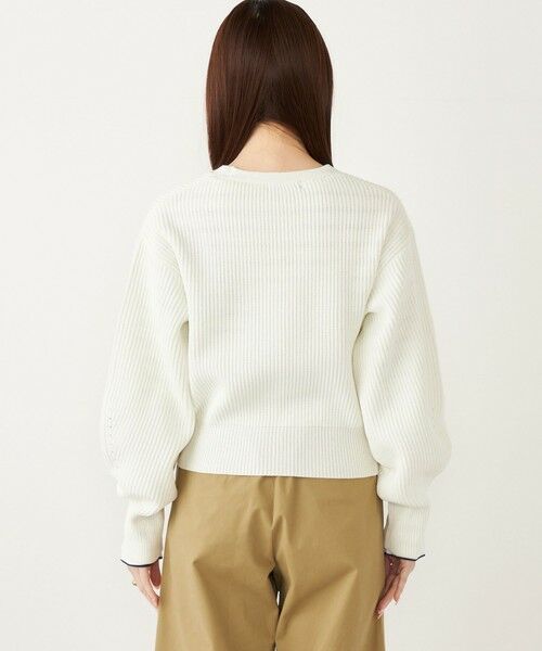 SHIPS / シップス カーディガン・ボレロ | SHIPS Colors:〈手洗い可能〉Vネック パールモチーフボタン カーディガン | 詳細6