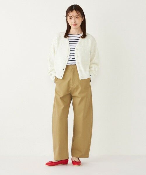 SHIPS / シップス カーディガン・ボレロ | SHIPS Colors:〈手洗い可能〉Vネック パールモチーフボタン カーディガン | 詳細8