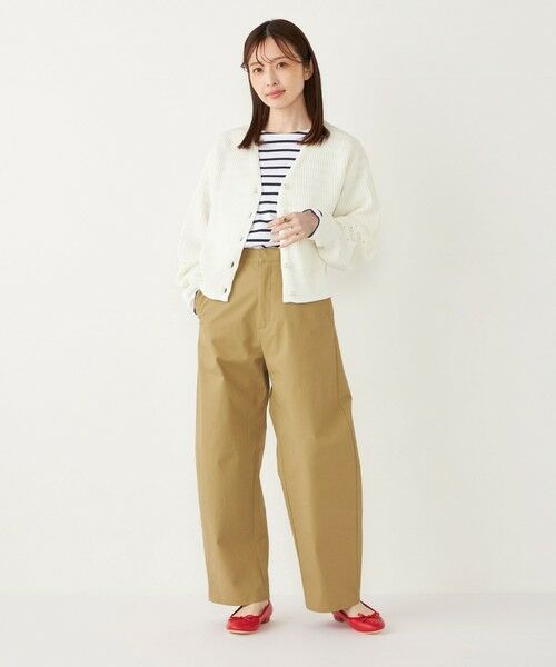 SHIPS / シップス カーディガン・ボレロ | SHIPS Colors:〈手洗い可能〉Vネック パールモチーフボタン カーディガン | 詳細13