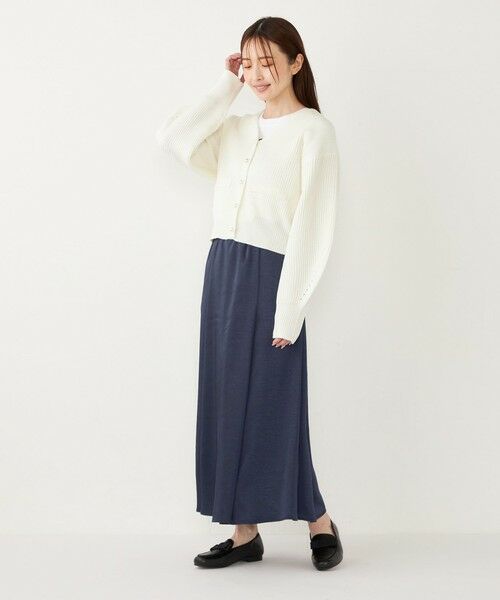 SHIPS / シップス カーディガン・ボレロ | SHIPS Colors:〈手洗い可能〉Vネック パールモチーフボタン カーディガン | 詳細21