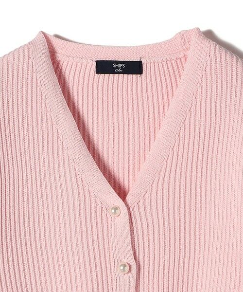 SHIPS / シップス カーディガン・ボレロ | SHIPS Colors:〈手洗い可能〉Vネック パールモチーフボタン カーディガン | 詳細27