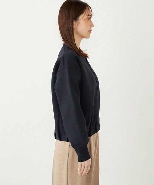 SHIPS / シップス カーディガン・ボレロ | SHIPS Colors:〈手洗い可能〉タック ニット ブルゾン 2 | 詳細12