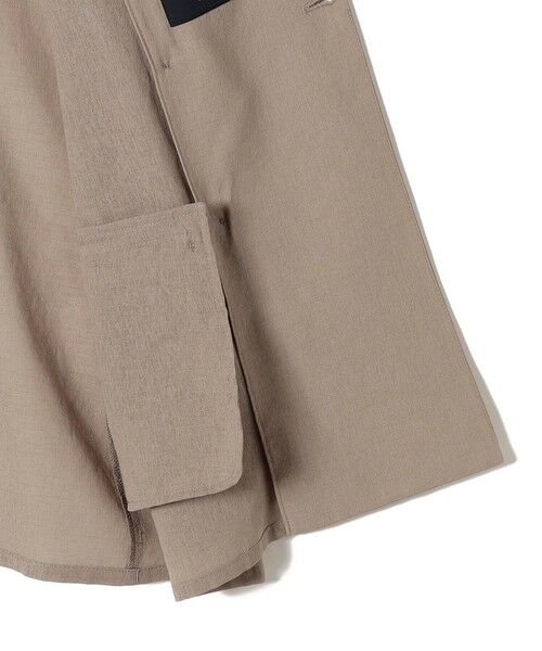 SHIPS / シップス テーラードジャケット | SHIPS Colors:〈手洗い可能〉シアー リネンライク ダブルジャケット◇ | 詳細8