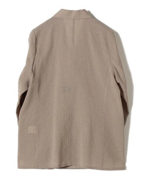 SHIPS / シップス テーラードジャケット | SHIPS Colors:〈手洗い可能〉シアー リネンライク ダブルジャケット◇ | 詳細2