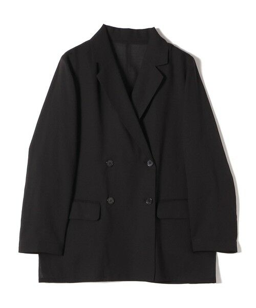 今週末限定SALE★【新品タグ付】シップス　手洗い可ダブル シアージャケット SHIPS Colors:〈手洗い可能〉シアー リネンライク ダブル