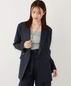 SHIPS / シップス テーラードジャケット | SHIPS Colors:〈手洗い可能〉ダブルボタン ジャケット◇
