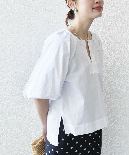 SHIPS / シップス シャツ・ブラウス | 〈手洗い可能〉ストライプ バルーン ブラウス | 詳細6