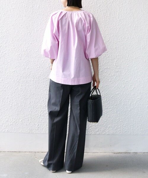 SHIPS / シップス シャツ・ブラウス | 〈手洗い可能〉ストライプ バルーン ブラウス | 詳細12