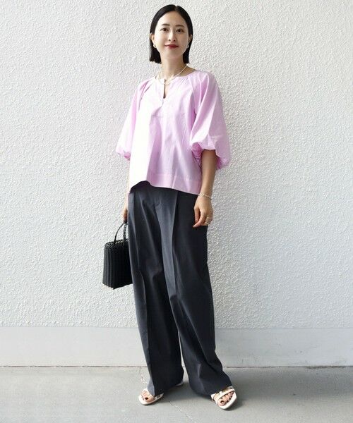 SHIPS / シップス シャツ・ブラウス | 〈手洗い可能〉ストライプ バルーン ブラウス | 詳細10