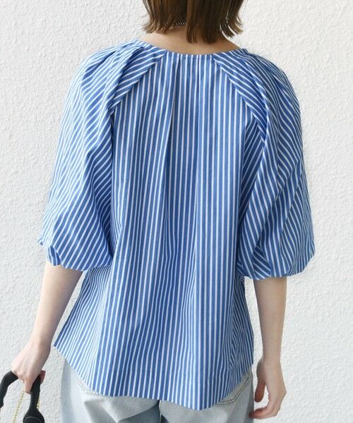 SHIPS / シップス シャツ・ブラウス | 〈手洗い可能〉ストライプ バルーン ブラウス | 詳細30