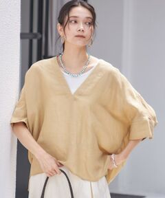 SHIPS / シップス シャツ・ブラウス | 【一部WEB限定】〈手洗い可能〉IMPERIAL LINEN スキッパー ブラウス
