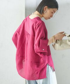 SHIPS / シップス シャツ・ブラウス | 【一部WEB限定】〈手洗い可能〉IMPERIAL LINEN スキッパー ブラウス