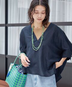 SHIPS / シップス シャツ・ブラウス | 【一部WEB限定】〈手洗い可能〉IMPERIAL LINEN スキッパー ブラウス