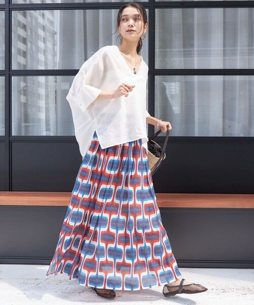 SHIPS / シップス シャツ・ブラウス | 【一部WEB限定】〈手洗い可能〉IMPERIAL LINEN スキッパー ブラウス | 詳細3