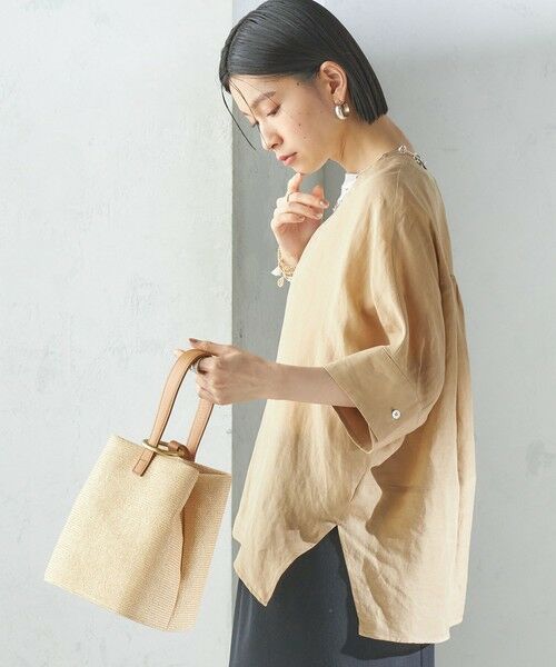 SHIPS / シップス シャツ・ブラウス | 【一部WEB限定】〈手洗い可能〉IMPERIAL LINEN スキッパー ブラウス | 詳細27
