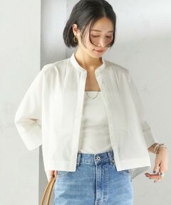 SHIPS / シップス シャツ・ブラウス | 〈手洗い可能〉ピンタック 羽織 シャツ