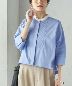 SHIPS / シップス シャツ・ブラウス | 〈手洗い可能〉ピンタック 羽織 シャツ