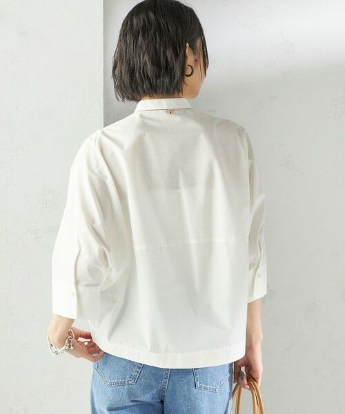 SHIPS / シップス シャツ・ブラウス | 〈手洗い可能〉ピンタック 羽織 シャツ | 詳細10