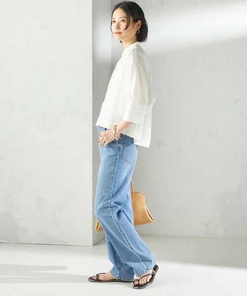 SHIPS / シップス シャツ・ブラウス | 〈手洗い可能〉ピンタック 羽織 シャツ | 詳細3