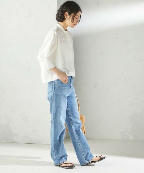 SHIPS / シップス シャツ・ブラウス | 〈手洗い可能〉ピンタック 羽織 シャツ | 詳細5