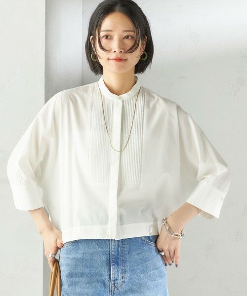 SHIPS / シップス シャツ・ブラウス | 〈手洗い可能〉ピンタック 羽織 シャツ | 詳細7