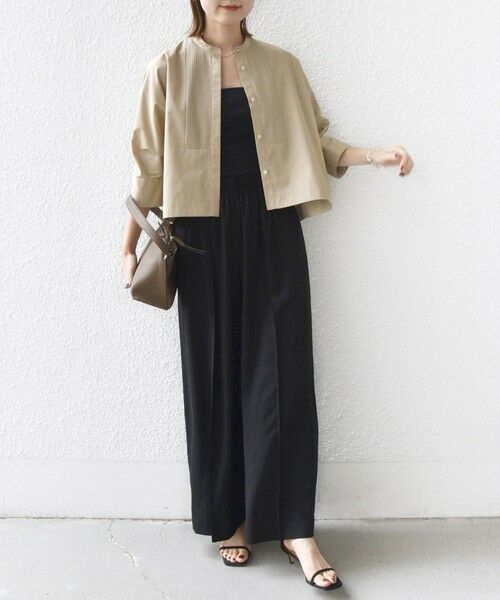 SHIPS / シップス シャツ・ブラウス | 〈手洗い可能〉ピンタック 羽織 シャツ | 詳細23