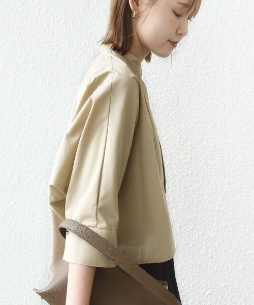 SHIPS / シップス シャツ・ブラウス | 〈手洗い可能〉ピンタック 羽織 シャツ | 詳細27