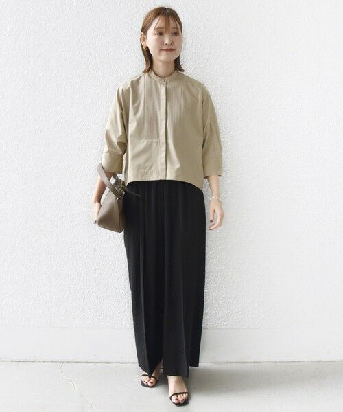 SHIPS / シップス シャツ・ブラウス | 〈手洗い可能〉ピンタック 羽織 シャツ | 詳細29