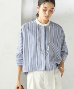 SHIPS / シップス シャツ・ブラウス | 〈手洗い可能〉ストライプ 羽織 シャツ