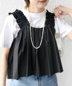 SHIPS / シップス シャツ・ブラウス | 【WEB限定】〈洗濯機可能〉ショルダー フリル キャミソール