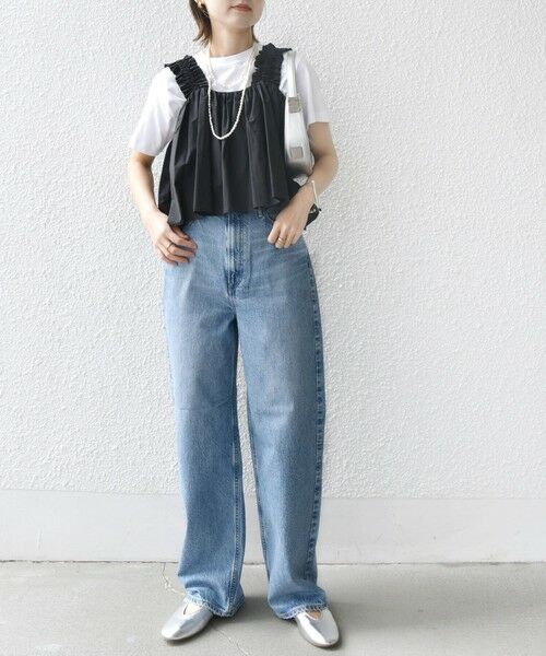 SHIPS / シップス シャツ・ブラウス | 【WEB限定】〈洗濯機可能〉ショルダー フリル キャミソール | 詳細14