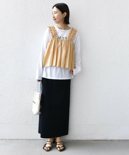 SHIPS / シップス シャツ・ブラウス | 【WEB限定】〈洗濯機可能〉ショルダー フリル キャミソール | 詳細20