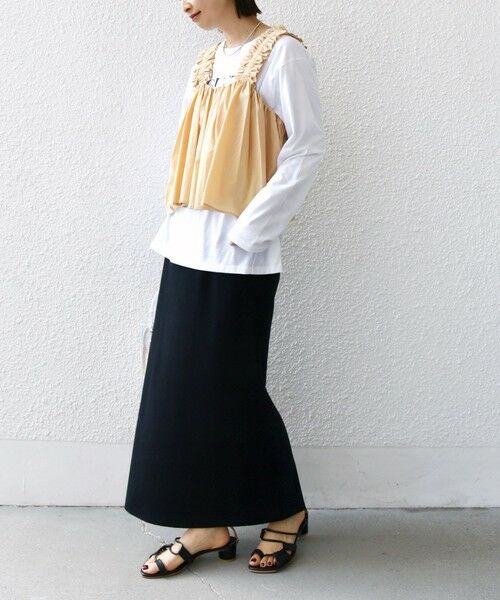 SHIPS / シップス シャツ・ブラウス | 【WEB限定】〈洗濯機可能〉ショルダー フリル キャミソール | 詳細21