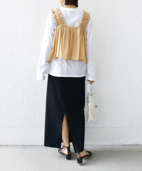 SHIPS / シップス シャツ・ブラウス | 【WEB限定】〈洗濯機可能〉ショルダー フリル キャミソール | 詳細22