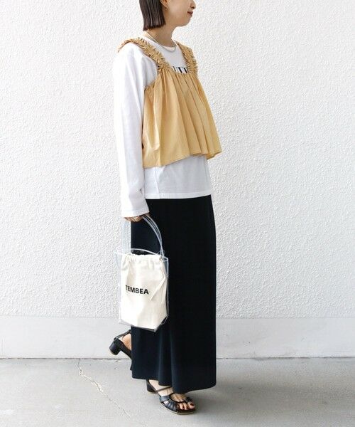 SHIPS / シップス シャツ・ブラウス | 【WEB限定】〈洗濯機可能〉ショルダー フリル キャミソール | 詳細23