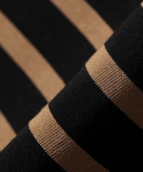 SHIPS / シップス カットソー(半袖以外) | SHIPS Primary Navy Label:コットン ボーダー クルーネック プルオーバー | 詳細1