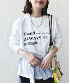 SHIPS / シップス カットソー（半袖以外） | 【SHIPS別注】Odub:プリント ロング スリーブ TEE