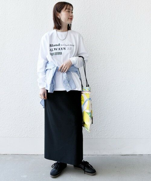 SHIPS / シップス カットソー(半袖以外) | 【SHIPS別注】Odub:プリント ロング スリーブ TEE | 詳細1